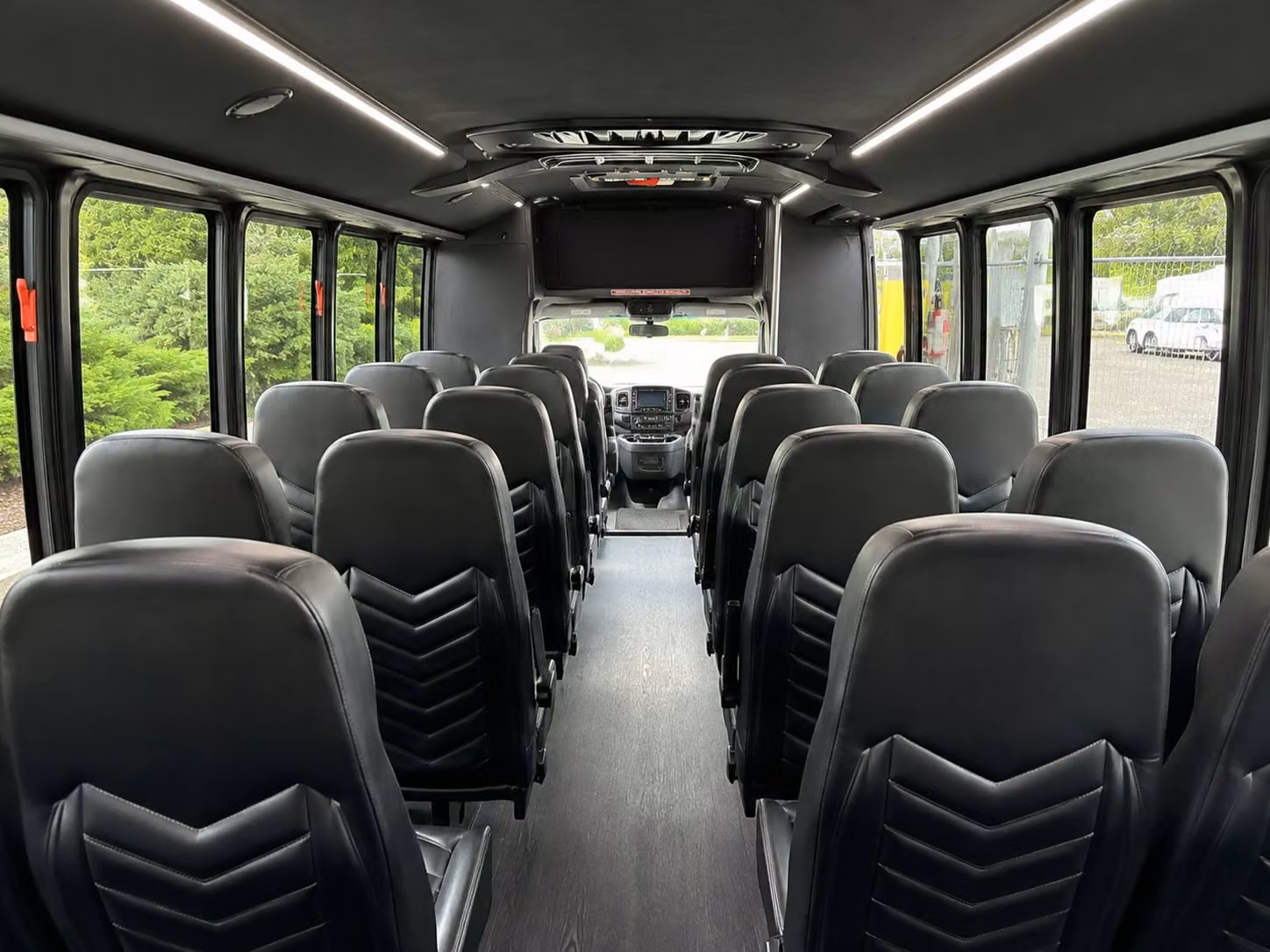 20 passenger minibus inside