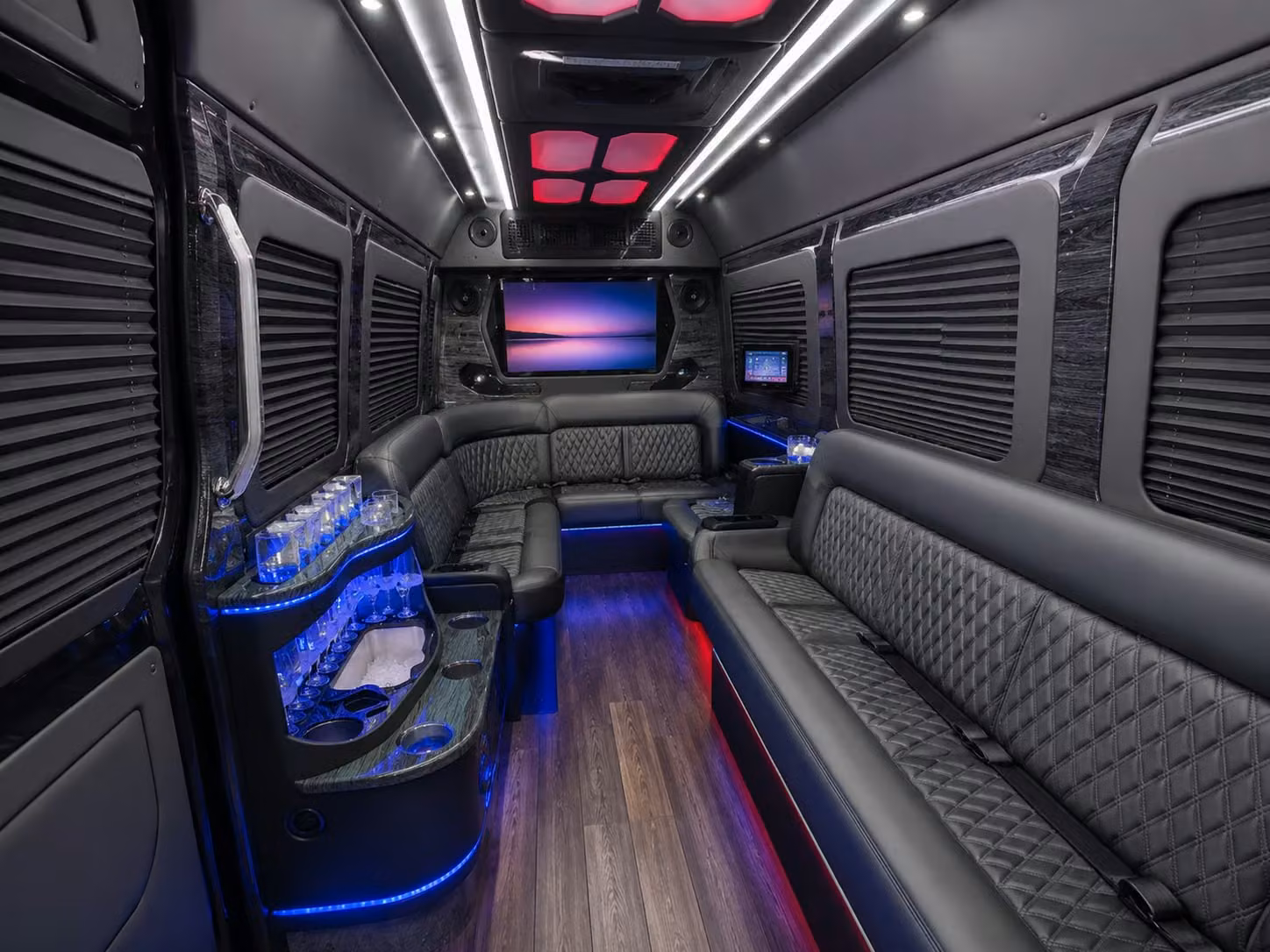 multi stop airport and hotel shuttle coordination for out of town employee groups